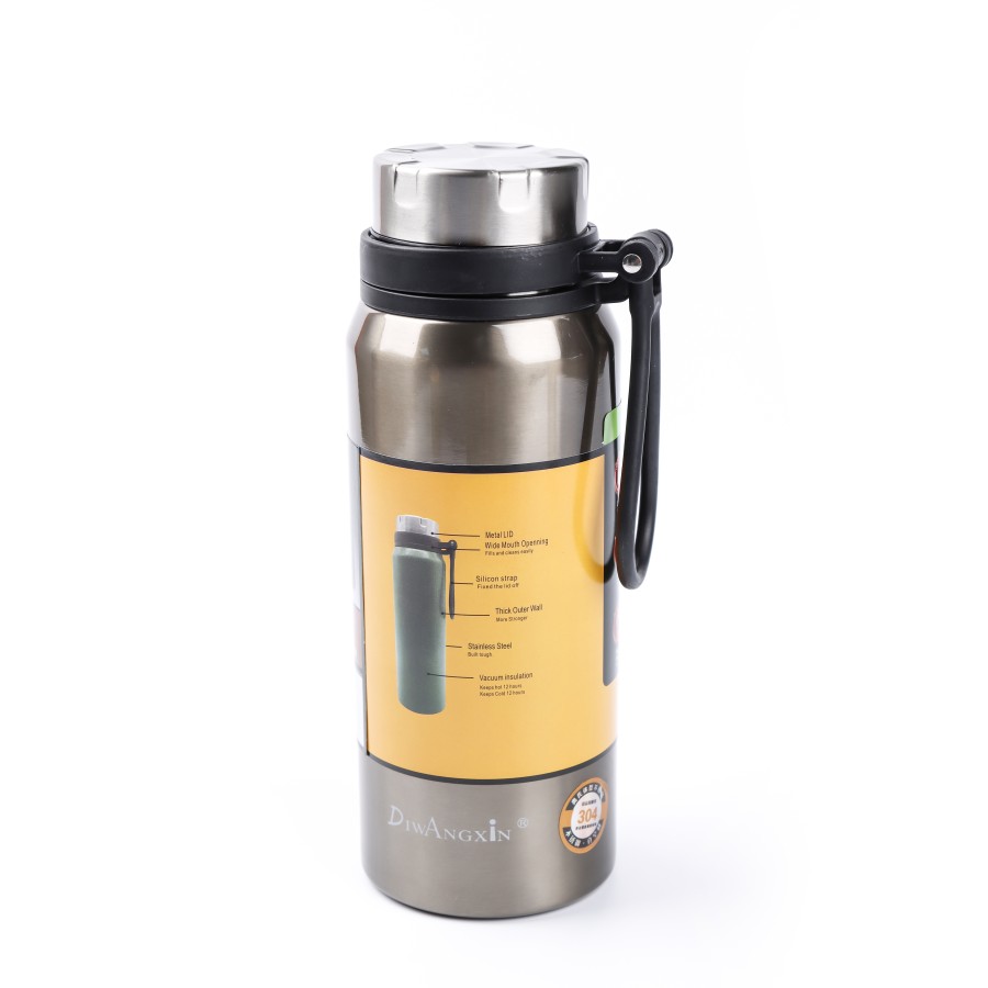 Generic Vacuum Thermos Stainless Steel Bottle 800 mL - 3 Color Pack