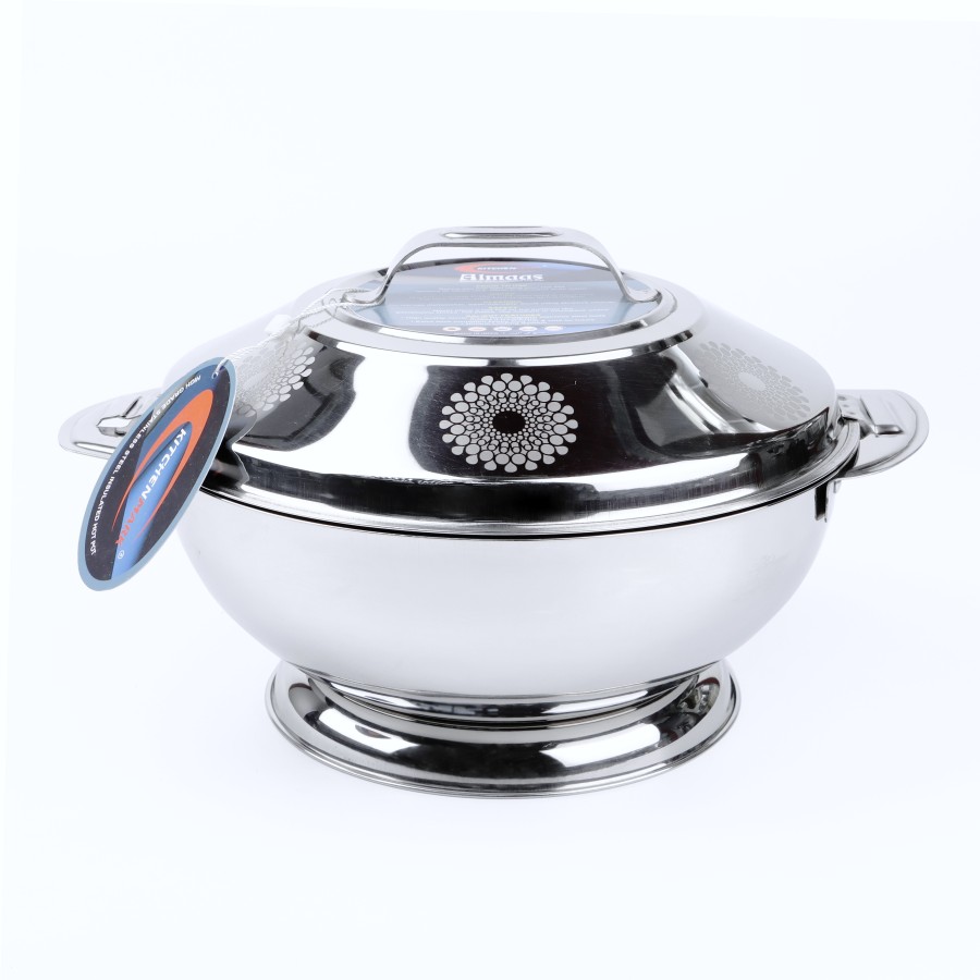 KITCHENMARK Almaas Stainless Steel Insulated Hot Pot - 1500ml