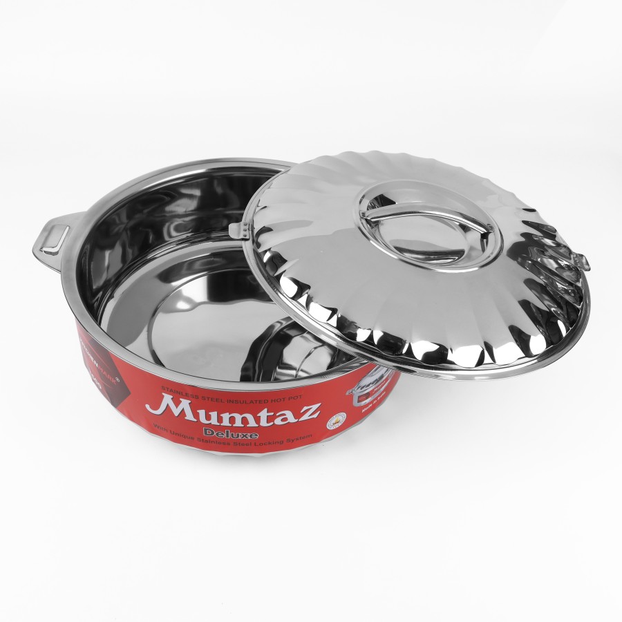 KITCHENMARK Mumtaz Stainless Steel Insulated Hot Pot - 7500ml