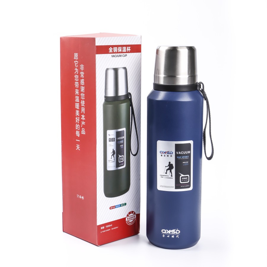 Generic Vacuum Thermos Bottle 1500 mL - 3 Color Pack