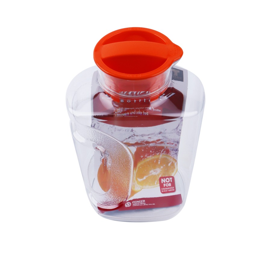 Generic Plastic Water Bottle 1500ml - Orange