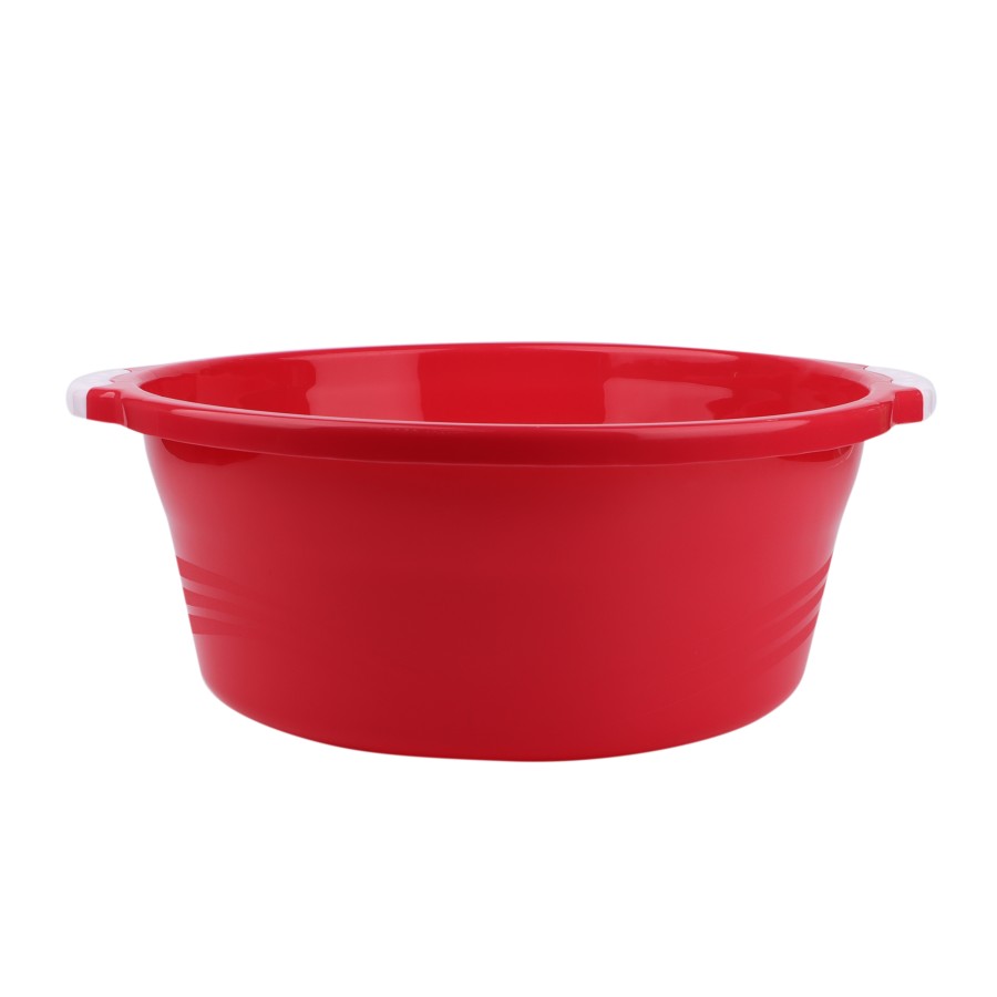 Generic Multipurpose Plastic Basin with Ring 9.5L - 4 Color Pack