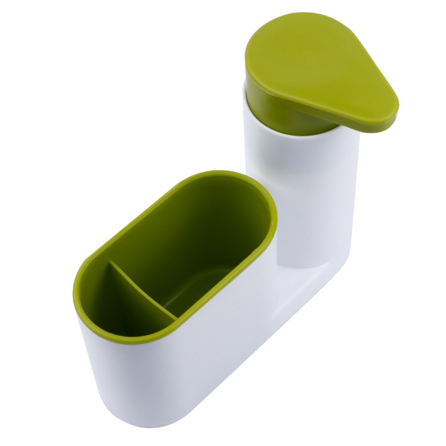 Generic 2pc Sink Tidy Set - Green White Pack