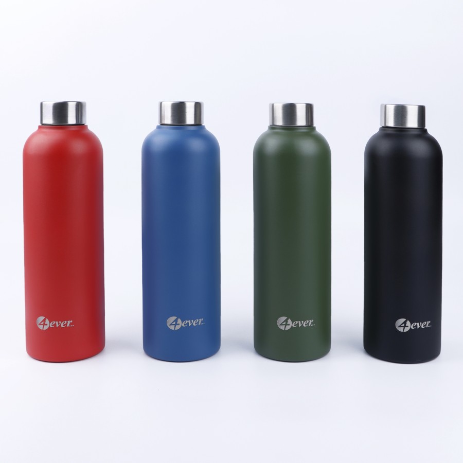 Generic Vacuum Thermos Stainless Steel Bottle 900 mL - 4 Color Pack