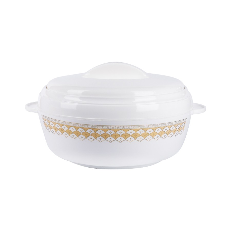 Generic Karishma Stainless Steel Insulated Casserole Hotpot 8000ml - White