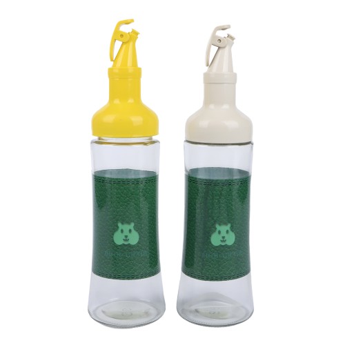 Generic Glass Control Oil Bottle 500ml - Multicolor