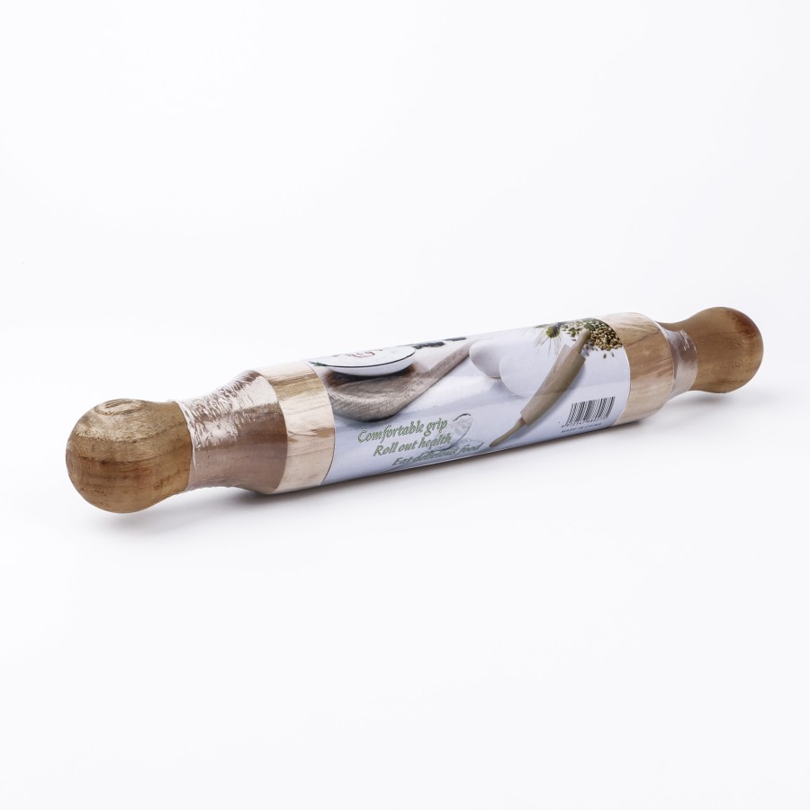 Generic Wooden Rolling Pin 39x5 cm