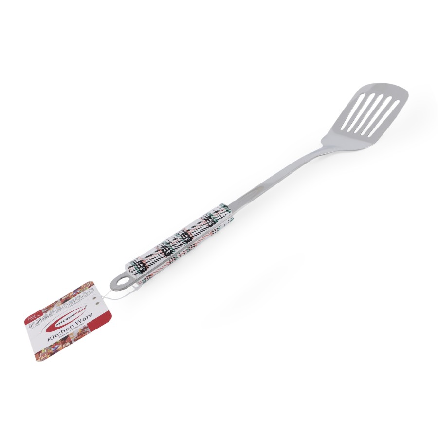 KITCHENMARK Stainless Steel Spatula Turner 37cm - Checkered