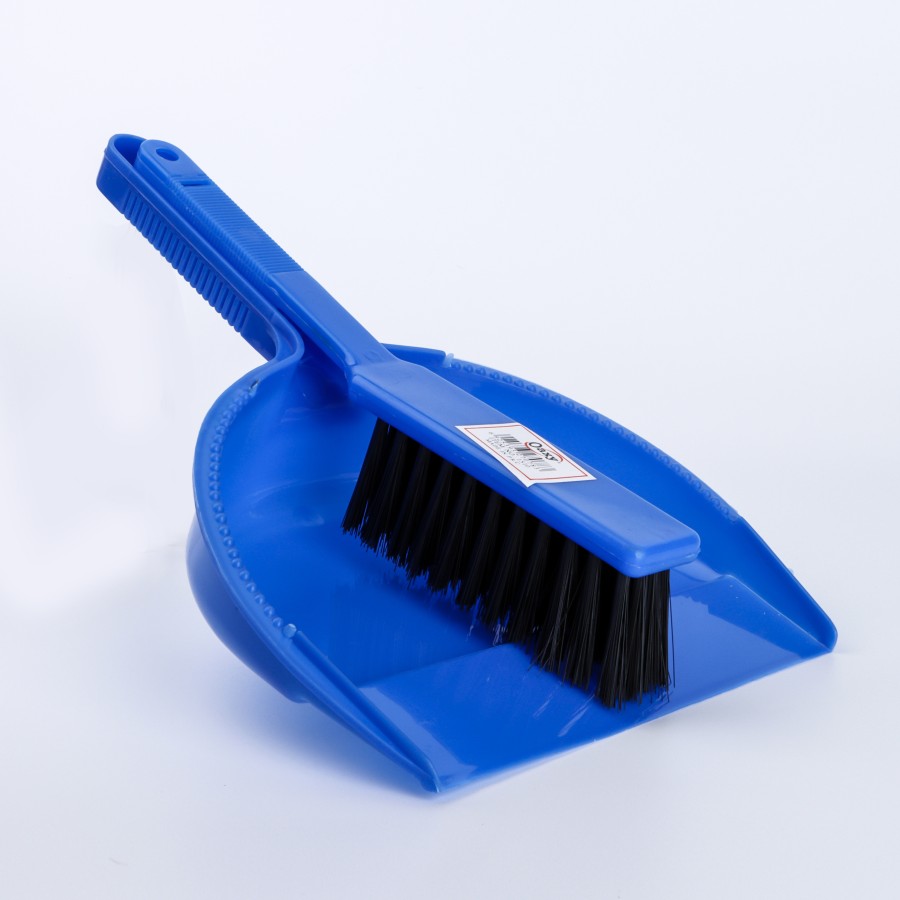 Oaxy Dustpan with Brush - 3 Color Pack