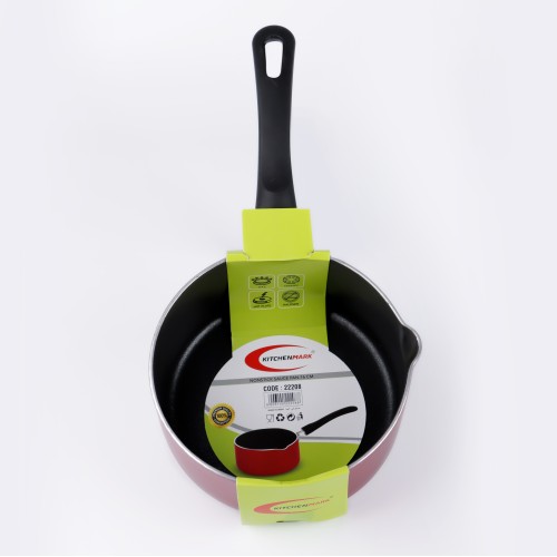 KITCHENMARK Nonstick Sauce Pan 16 cm - Red