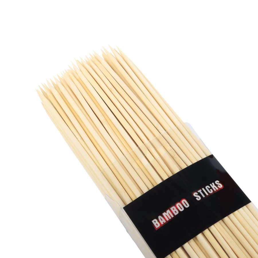 Generic 100pc 5mm Bamboo Stick BBQ Skewer 35cm