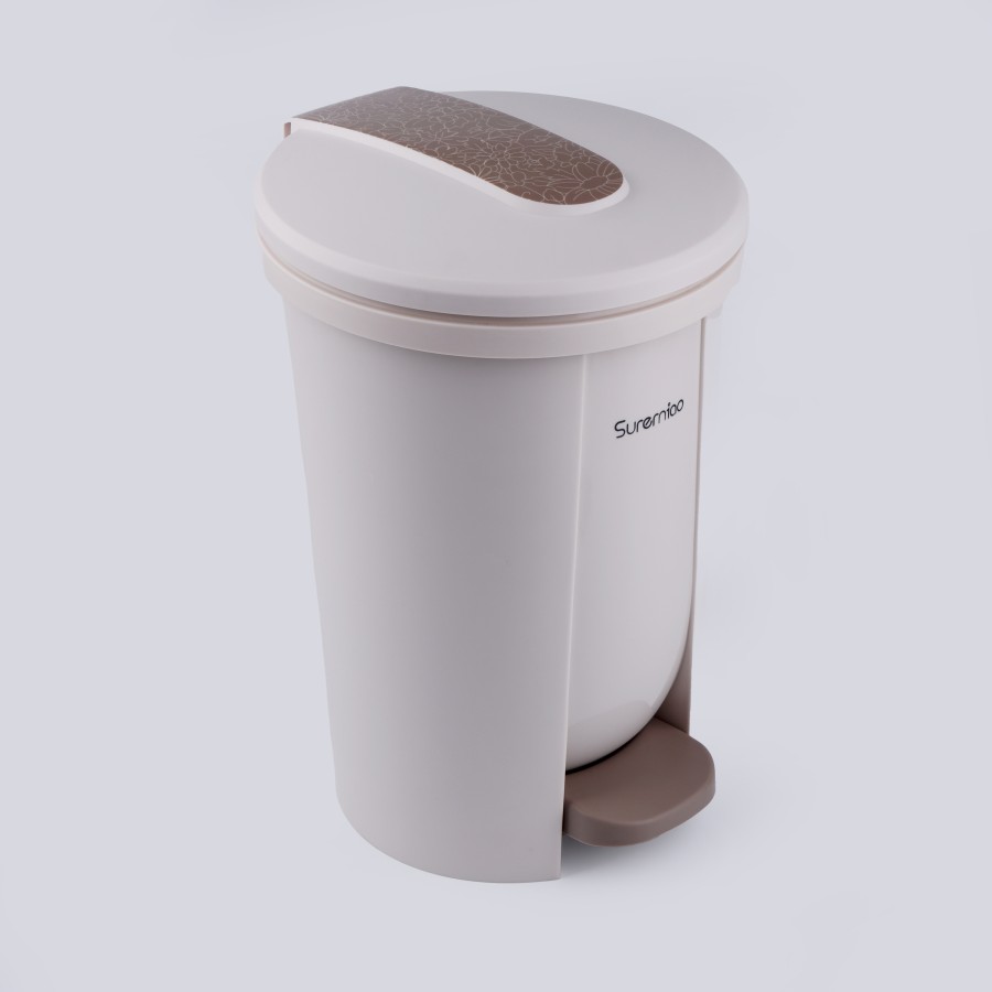 Generic Dustbin with Pedal 12L - 3 Color Pack