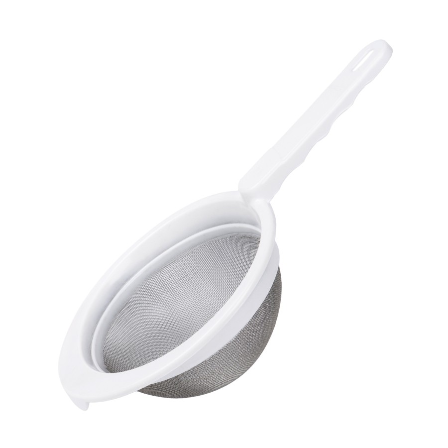 alltime Plastic Stainless Steel Strainer 31cm - White