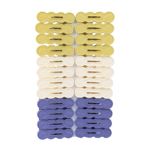 Generic 24pc Plastic Cloth Pegs Clips - Multicolor