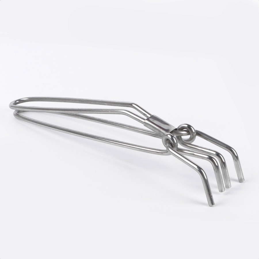 KITCHENMARK Stainless Steel Tong Pakkad Pan Lifter 20cm