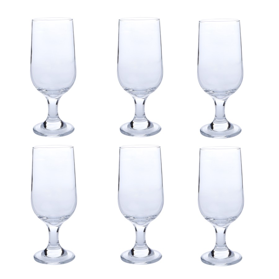 Gloreca 6pcs Wine Glasses 350ml Pack - 8 Boxes per Carton 