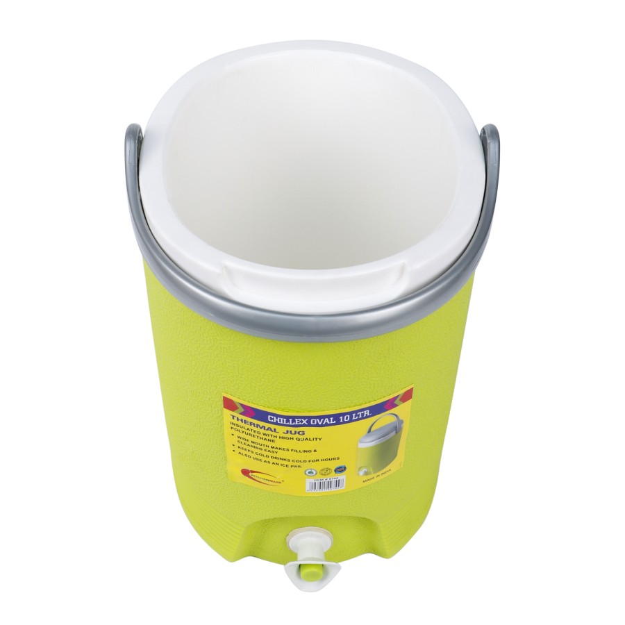 KITCHENMARK Cooler Chillex Oval Thermal Jug 10000ml - Green 