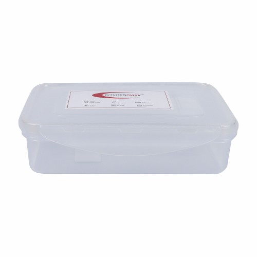 KITCHENMARK Lock and Safe Container 800ml - Transparent