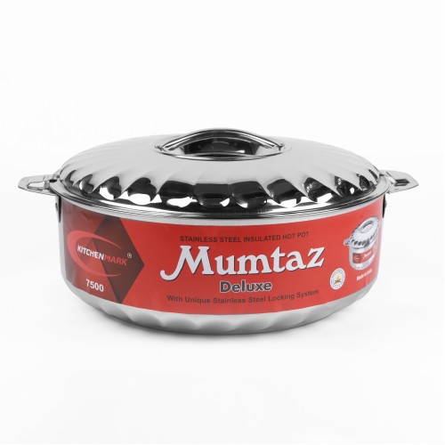 KITCHENMARK Mumtaz Stainless Steel Insulated Hot Pot - 7500ml