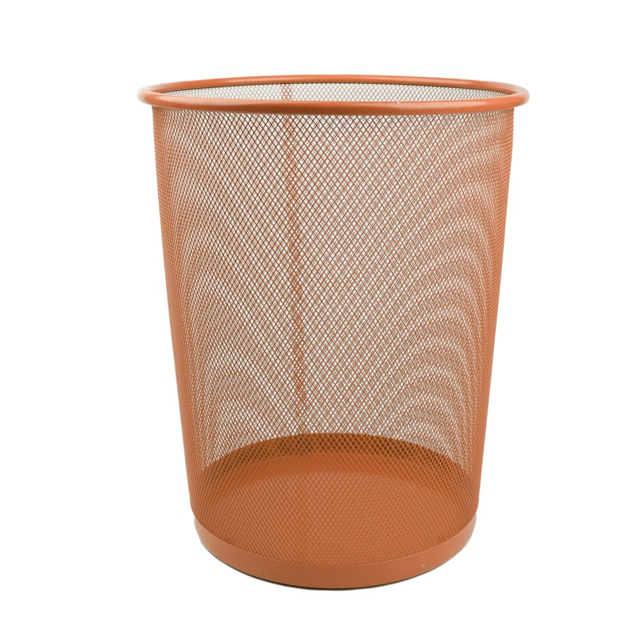 Generic Metal Mesh Waste Bin 26x28.5cm - 4 Color Pack