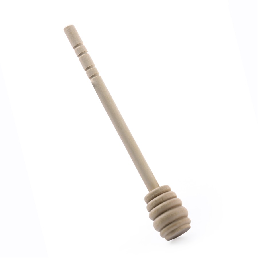 Generic Wooden Honey Dipper Muddler 8pc Pack