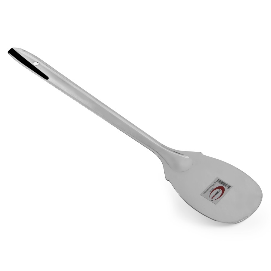 KITCHENMARK Stainless Steel Flat Turner Disco Tavetta - 35.5cm