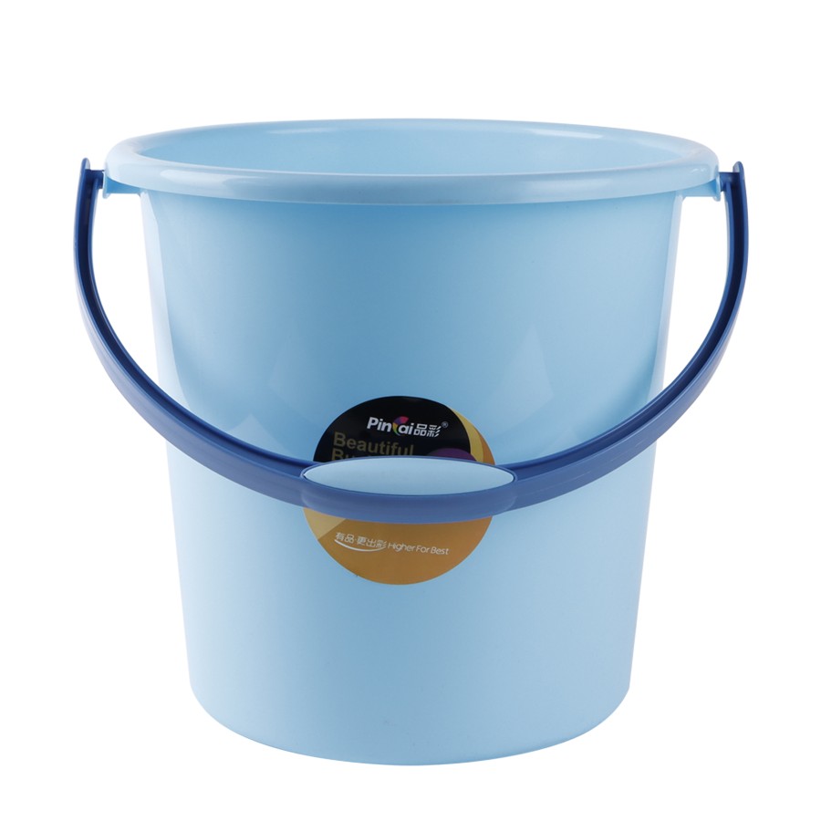 Generic Plastic Bucket with Handle 11L - 3 Color Pack