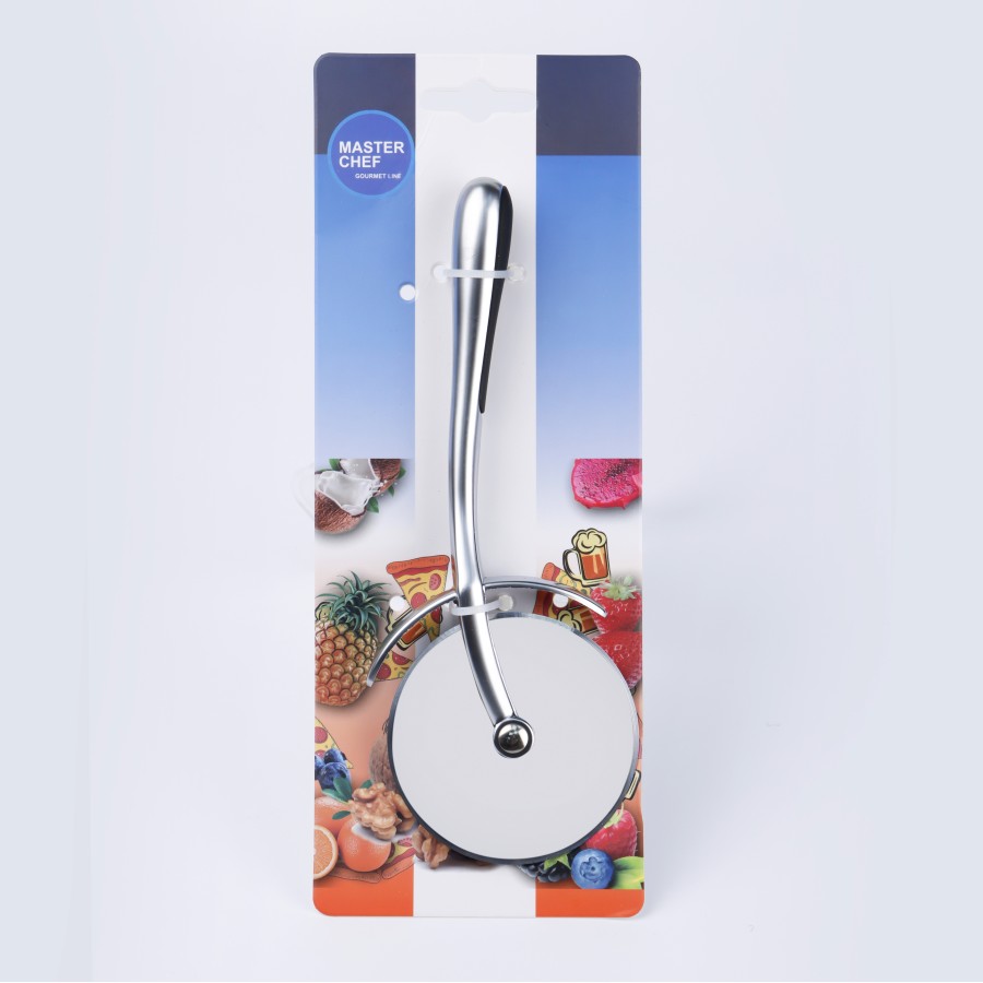 Generic Stainless Steel Pizza Cutter - 18cm