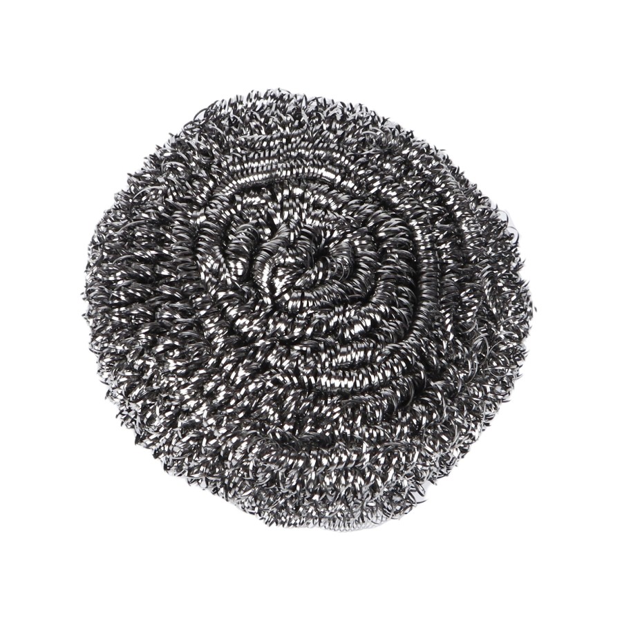 Generic 3pc Stainless Steel Steel Wool Scourer Set - Silver