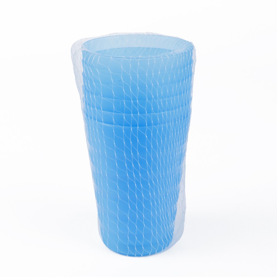 Generic 6pcs Plastic Cup Set 400ml - Blue