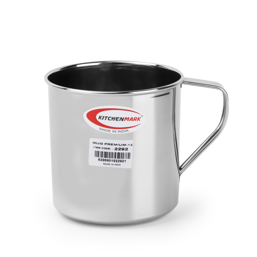 KITCHENMARK Stainless Steel Mug  Size 12 - 1150ml