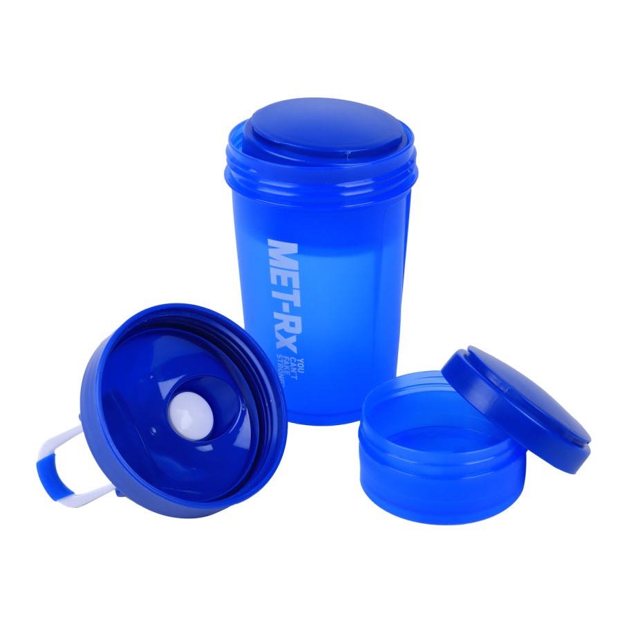 Generic Protein Shaker Bottle With Stainless Steel Ball 500ml - 4 Color Pack