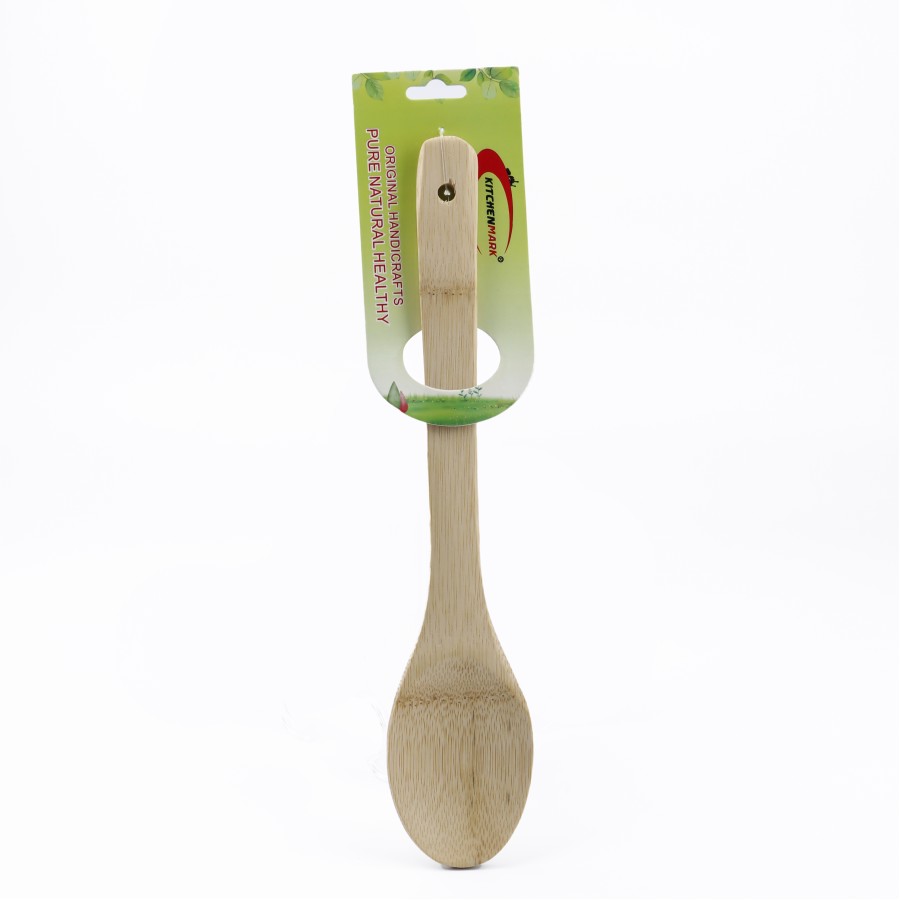 KITCHENMARK Bamboo Handicraft Basting Spoon - 30cm