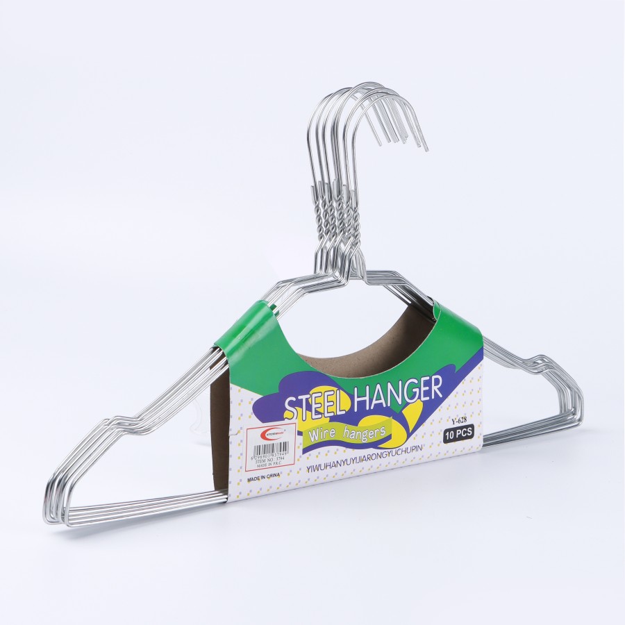 Generic Steel Cloth Hanger - Set of 10