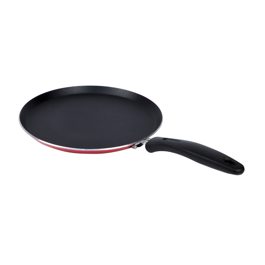 KITCHENMARK Nonstik Aluminium Flat Tawa 24cm - Red