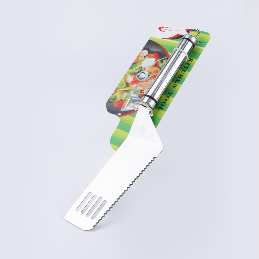 KITCHENMARK Stainless Steel Pizza Scraper - 11