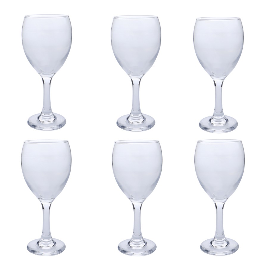 Generic 6pcs Wine Glasses 320ml Pack - 8 Boxes per Carton