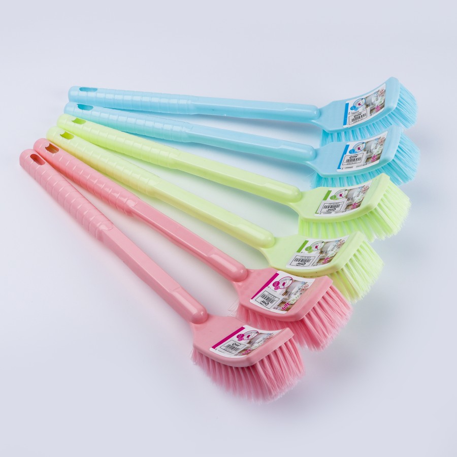 Generic Combo Pack Set of 6 Toilet Cleaning Brush - Multicolor