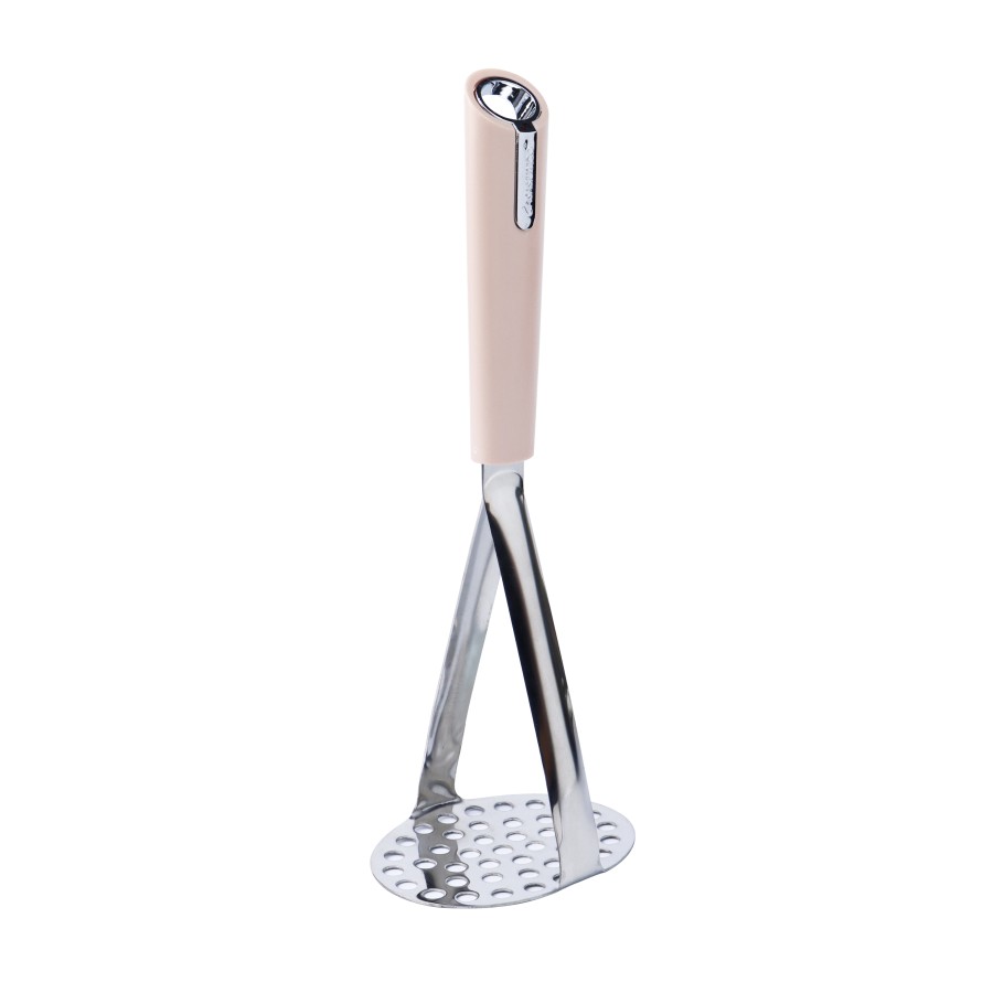 BECHOWARE Stainless Steel Potato Masher 26.5cm - Beige