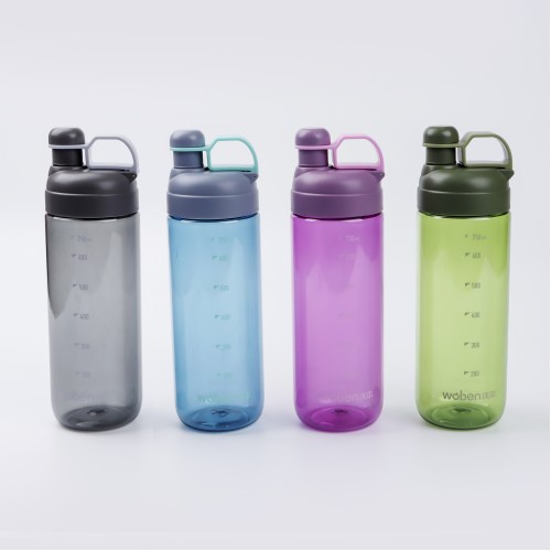 Generic Water Bottle 750mL - 4 Color Pack