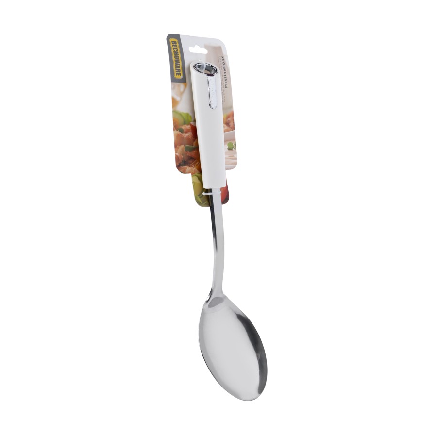 BECHOWARE Stainless Steel Basting Spoon 34cm - Ivory