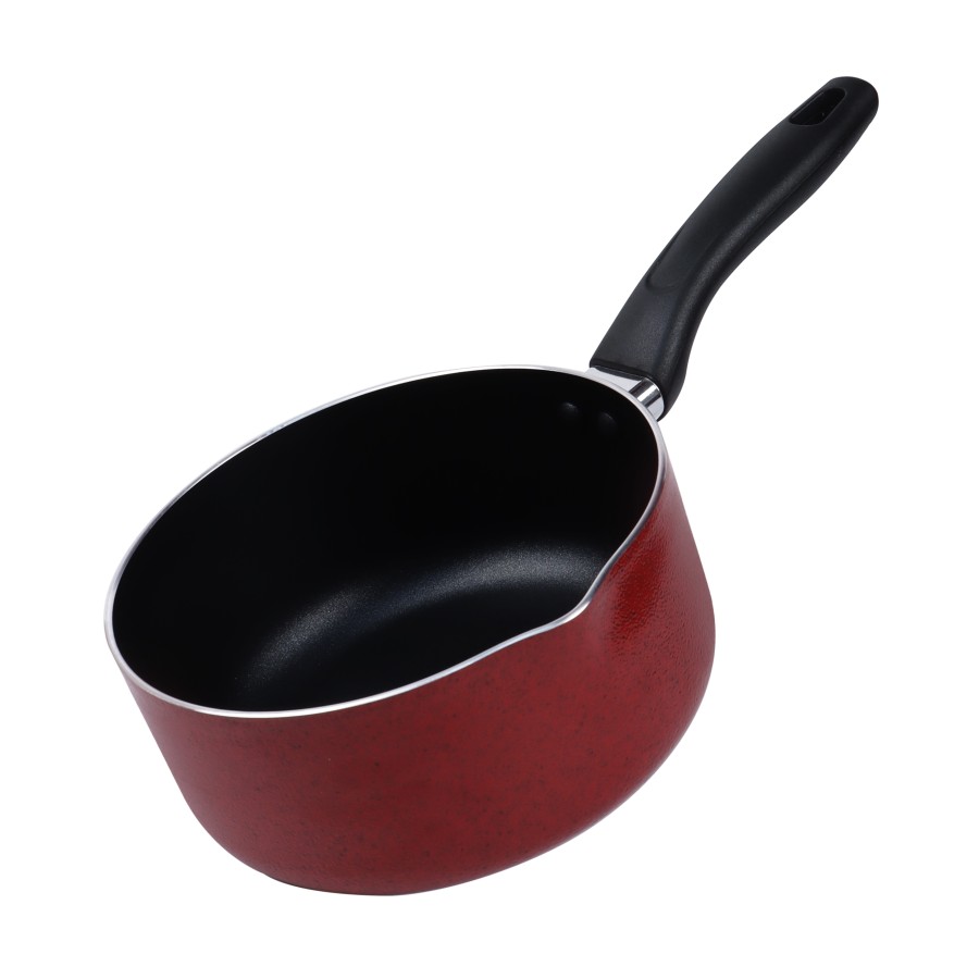 BECHOWARE 18cm Nonstick Sauce pan 2L - Red