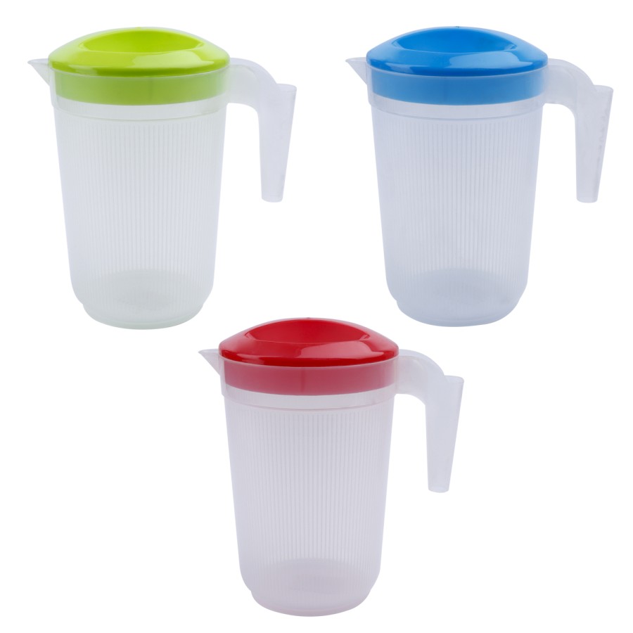 Generic Plastic Water Jug 2L - 3 Color Pack