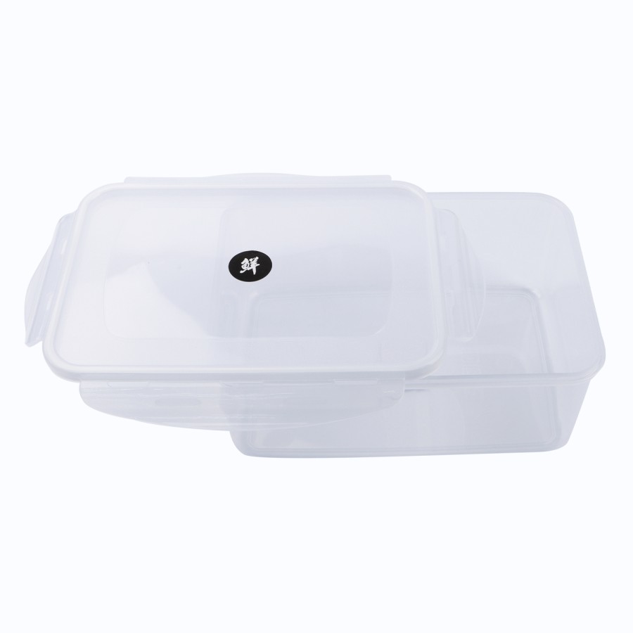 Generic Rectangular Airtight Plastic Food Container 2300ml