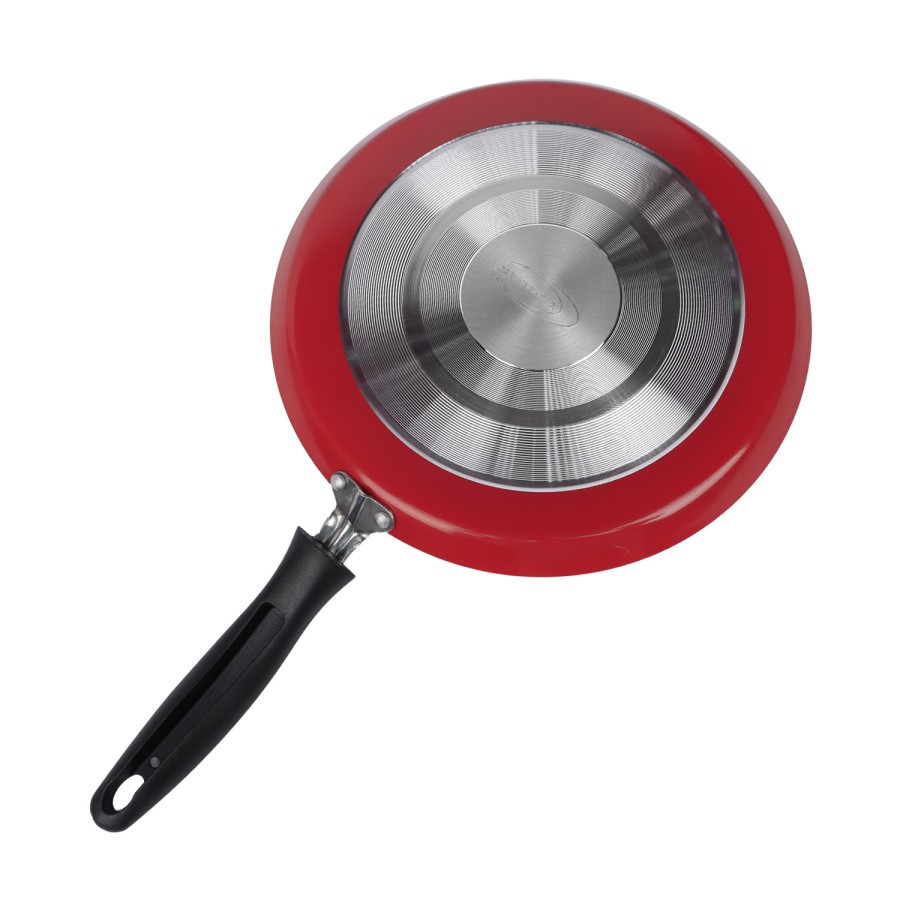 KITCHENMARK Nonstik Aluminium Flat Tawa 24cm - Red