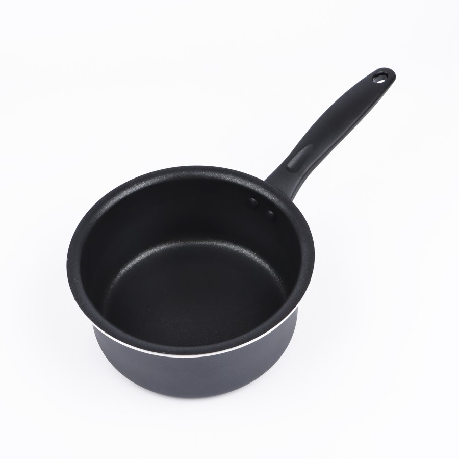 KITCHENMARK 2-way Non Stick Sauce pan 18cm - Black