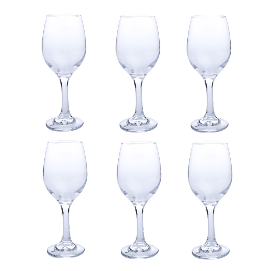 Deli Glassware 6pcs Wine Glasses 310ml Pack - 8 Boxes per Carton 