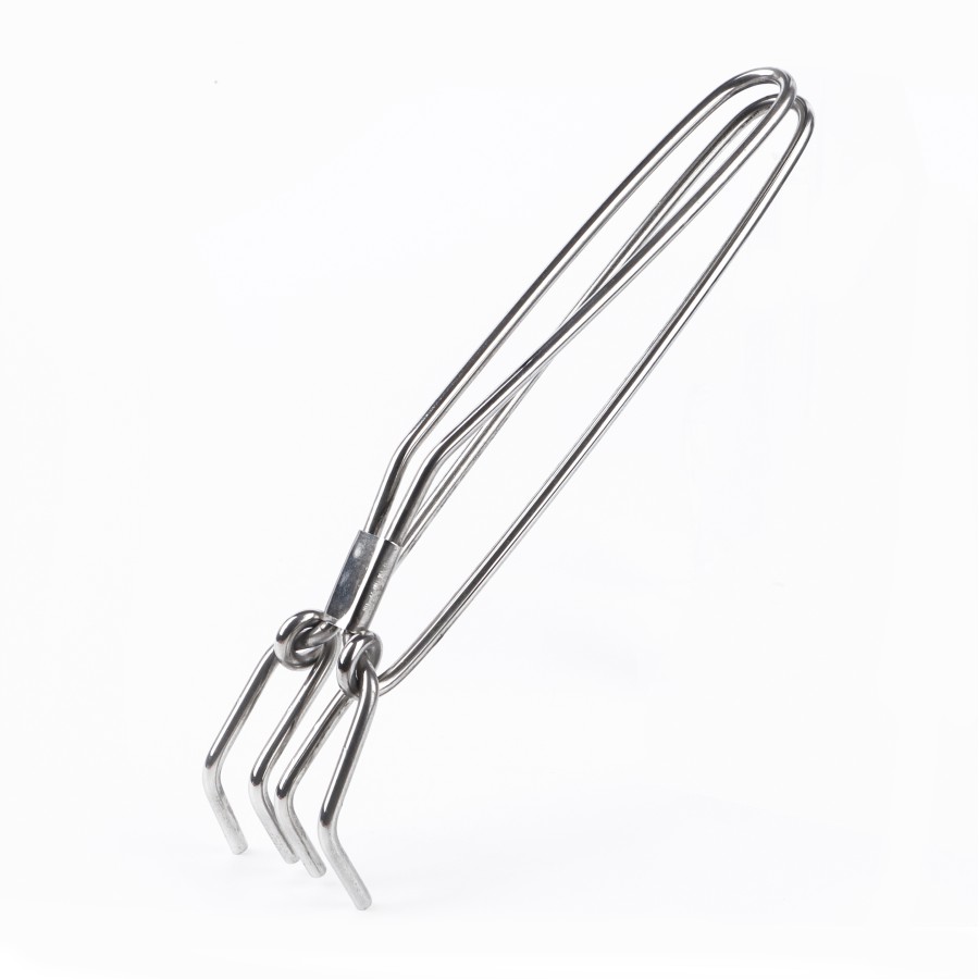 KITCHENMARK Stainless Steel Tong Pakkad Pan Lifter 20cm