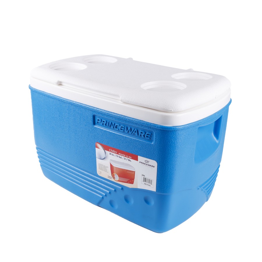 PRINCEWARE Chiller Insulated Ice Box 30ltr - 3 Color Pack