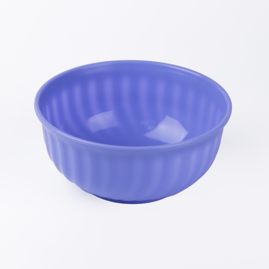 Generic Plastic Bowl 600ml 6pc Set - 2 Color Pack